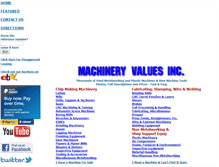 Tablet Screenshot of mvalues.com